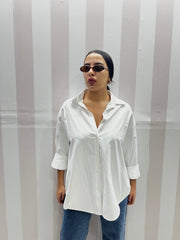 CAMICIA IN COTONE BIANCA